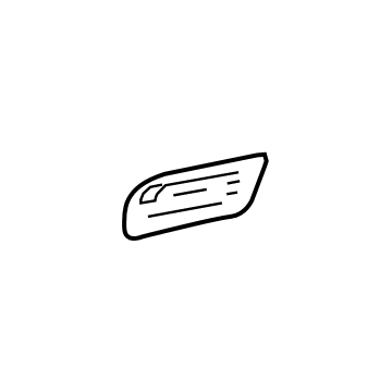 Mercedes-Benz S63 AMG E Performance Fuel Door - 223-757-19-00