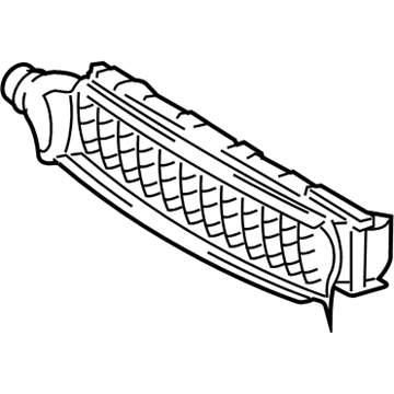 Mercedes-Benz 211-505-06-30 Lower Baffle Mercedes-Benz 211-505-06-30 Lower Baffle