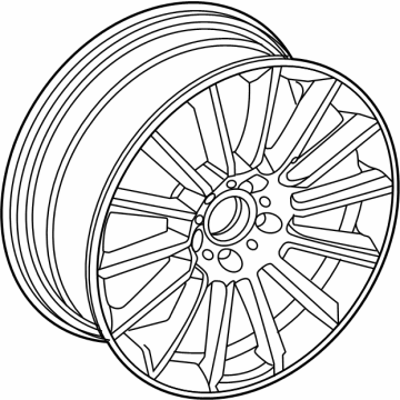 Mercedes-Benz G580 Alloy Wheels - 465-401-23-00-7X43