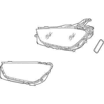 Mercedes-Benz GLE53 AMG SUV Daytime Running Lights - 167-906-94-04