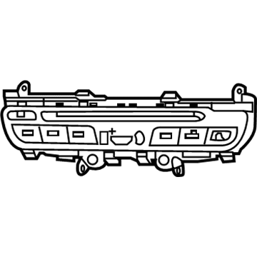 Mercedes-Benz E300 Hazard Warning Switch - 213-905-65-08