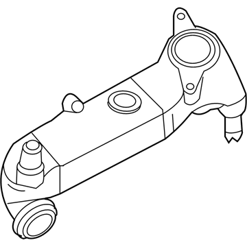 Mercedes-Benz EGR Cooler - 648-140-01-75