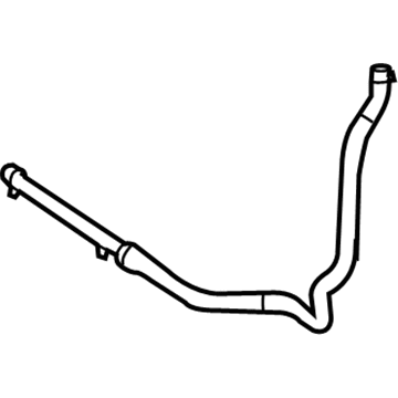 Mercedes-Benz GL450 Cooling Hose - 164-500-42-75