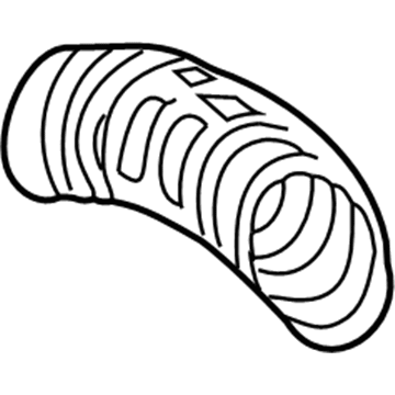 Mercedes-Benz CL55 AMG Air Duct - 113-094-24-82
