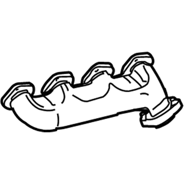 Mercedes-Benz R500 Exhaust Pipe - 113-140-22-09