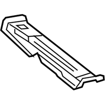 Mercedes-Benz C250 Rear Crossmember - 204-610-18-20