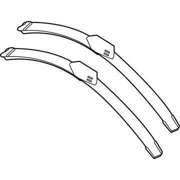 Mercedes-Benz GLC63 AMG S E Performance Wiper Blade - 254-820-38-01