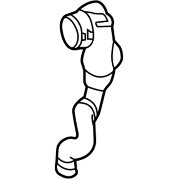 Mercedes-Benz Cooling Hose - 218-501-03-82