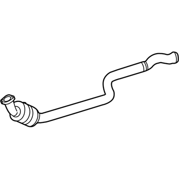 Mercedes-Benz E63 AMG S Exhaust Pipe - 212-490-45-47-64