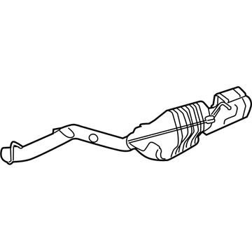 Mercedes-Benz E63 AMG Exhaust Pipe - 212-490-11-61