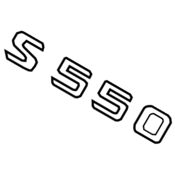 Mercedes-Benz S550 Emblem - 217-817-15-00