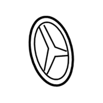 Mercedes-Benz S560e Emblem - 222-817-00-16