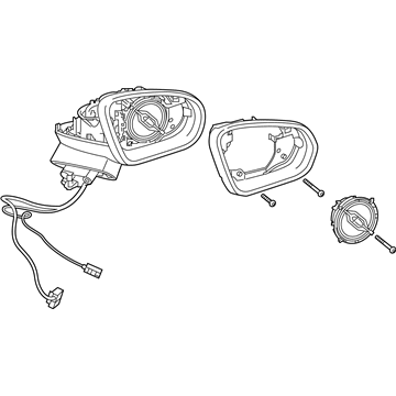 Mercedes-Benz Car Mirror - 177-810-45-00