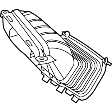 Mercedes-Benz GLC63 AMG S E Performance Air Duct - 139-090-71-00