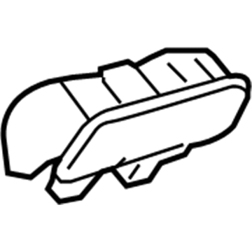 Mercedes-Benz E500 Air Duct - 211-830-00-44