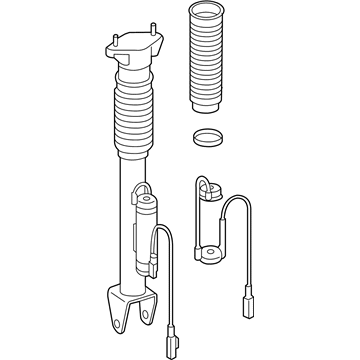 Mercedes-Benz GLE550e Strut Housing - 292-320-16-00