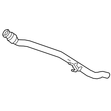 Mercedes-Benz SLK300 Exhaust Pipe - 172-490-24-00
