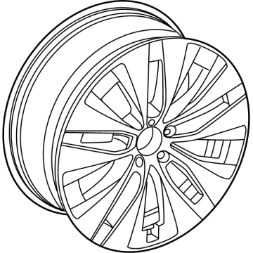 Mercedes-Benz GLE450e Alloy Wheels - 167-401-34-01-7X23