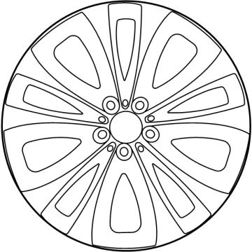 Mercedes-Benz GLE450 SUV Alloy Wheels - 167-401-08-00-7X21