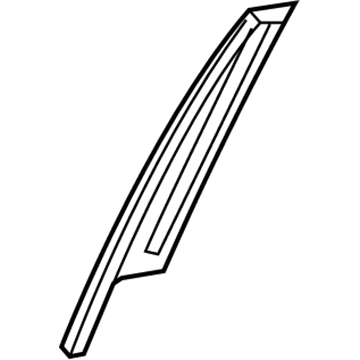 Mercedes-Benz 205-690-01-87 Applique 205-690-01-87 Mercedes-Benz Applique Illustration 1 of 1