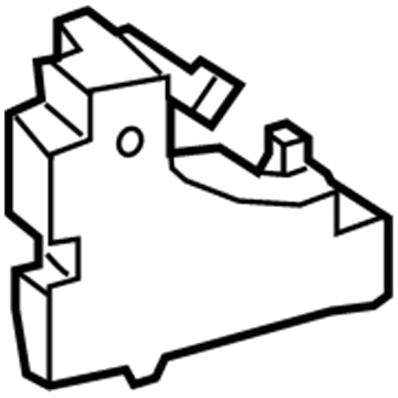 205-727-05-16 Mercedes-Benz Front Reinforcement Illustration 1 of 1