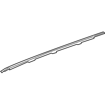 Mercedes-Benz C400 Door Moldings - 205-720-43-33