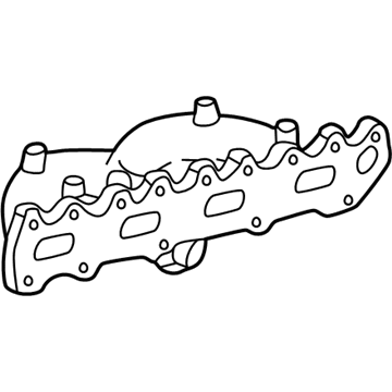 Mercedes-Benz C220 Exhaust Pipe - 111-140-10-09
