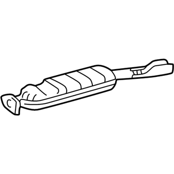 Mercedes-Benz C220 Exhaust Pipe - 202-490-02-15