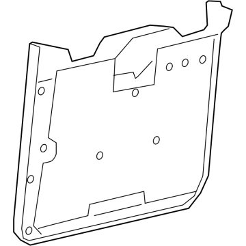 Mercedes-Benz 463-740-03-01-7P64 TRIM, REAR-END DOOR Mercedes-Benz 463-740-03-01-7P64 TRIM, REAR-END DOOR