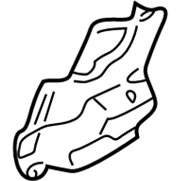 Mercedes-Benz 203-689-14-08 Column Cover