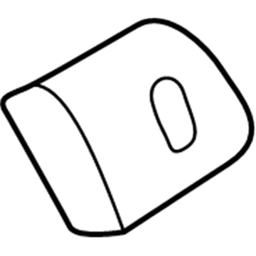 Mercedes-Benz 203-680-04-84-7213 Lock Cover Mercedes-Benz 203-680-04-84-7213 Lock Cover