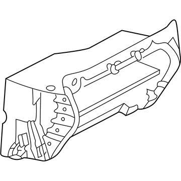 Mercedes-Benz 203-680-29-91 Glove Box Mercedes-Benz 203-680-29-91 Glove Box