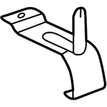 Mercedes-Benz 220-524-00-40 Mount Bracket 220-524-00-40 Mercedes-Benz Mount Bracket Illustration 1 of 1