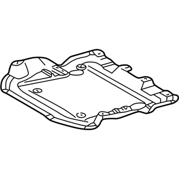 220-524-07-30 Mercedes-Benz Center Shield Illustration 1 of 1