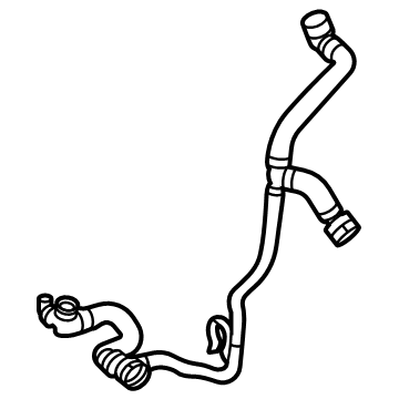 Mercedes-Benz E350 Coolant Reservoir Hose - 238-501-28-00