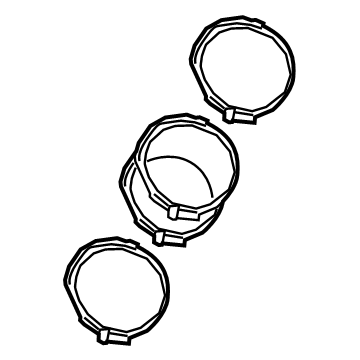 Mercedes-Benz E350 Coolant Reservoir Hose - 264-094-06-00