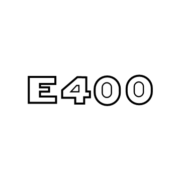 Mercedes-Benz E400 Emblem - 213-817-71-00