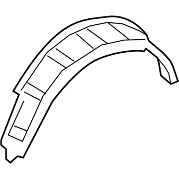 Mercedes-Benz ML550 Wheelhouse - 166-630-04-69