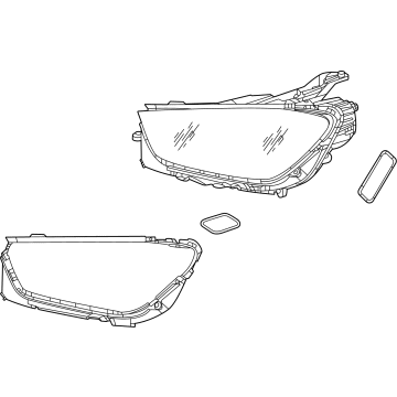 Mercedes-Benz GLE53 AMG SUV Daytime Running Lights - 167-906-93-04