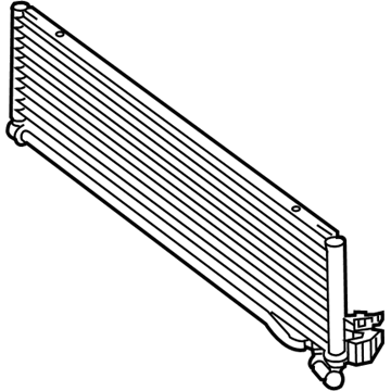 Mercedes-Benz E550 Transmission Oil Cooler - 099-500-04-00