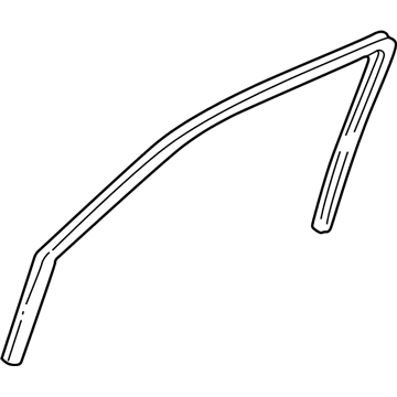 Mercedes-Benz E55 AMG Window Run - 210-725-10-25