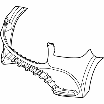Mercedes-Benz GLS63 AMG Bumper Cover - 167-885-35-06-9999