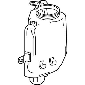 Mercedes-Benz S560 Windshield Washer Fluid Reservoir - 222-869-04-20