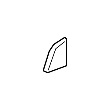 Mercedes-Benz 463-720-28-02-7C45 Corner Cover 463-720-28-02-7C45 Mercedes-Benz Corner Cover Illustration 1 of 1