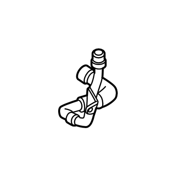 Mercedes-Benz SL43 AMG Coolant Pipe - 232-501-07-01