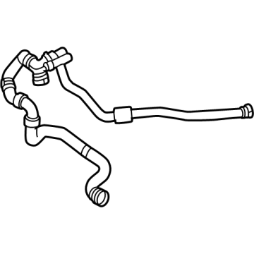Mercedes-Benz SL43 AMG Coolant Pipe - 232-501-65-01