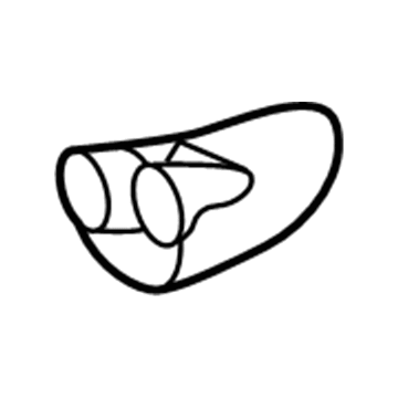 Mercedes-Benz CLK430 Exhaust Pipe - 208-490-04-27