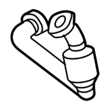 Mercedes-Benz CLK430 Exhaust Pipe - 208-490-44-19-80
