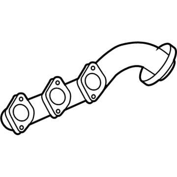 Mercedes-Benz CLK430 Exhaust Pipe - 113-140-16-09