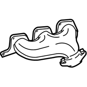 Mercedes-Benz SLK300 Exhaust Pipe - 272-140-25-09